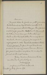 10 vues  - Caze, Robert (1853-1886). 3 lettres autographes signées à Eugène Ritter.- Porrentruy, 25 février - 3 juin 1878 (ouvre la visionneuse)