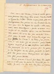 4 vues  - Rousseau, Jean-Jacques. Lettre autographe non signée à Jacob Vernes (ouvre la visionneuse)