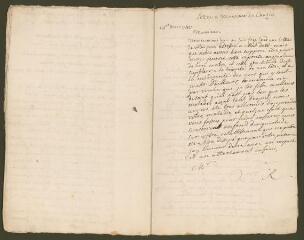 1 vue  - \'Lettre à Monsieur de Conzié\' (14 mars 1742) (copié en partie par Françoise-Louise-Eléonore de La Tour, baronne de Warens) (ouvre la visionneuse)