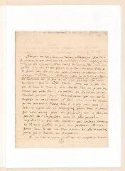 4 vues Rousseau, Jean-Jacques. Lettre autographe signée à Nicolas-Bonaventure Duchesne.- 12 février 1762.