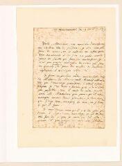 4 vues Rousseau, Jean-Jacques. Lettre autographe signée à Nicolas-Bonaventure Duchesne.- 9 avril 1762.