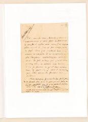 4 vues Rousseau, Jean-Jacques. Lettre autographe signée à Toussaint-Pierre Lenieps.- 18 juin 1761.