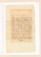 6 vues Rousseau, Jean-Jacques. Lettre autographe signée à Pierre Mouchon, suivi d'une chemise.- 29 octobre 1762.