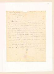 2 vues Rousseau, Jean-Jacques. Lettre autographe signée à Jean-Pierre Boy de La Tour.- 10 octobre 1768.