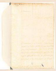 6 vues Rousseau, Jean-Jacques. Lettre autographe signée à Michel-Ange, comte de Castellane