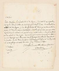 2 vues  - Moultou, Paul-Claude. Lettre autographe signée à Samuel De Tournes.- 13 août 1784 [?]. (ouvre la visionneuse)