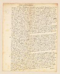 4 vues  - Tournes, Samuel de. Avis préliminaire [au dossier sur la succession de J.-J. Rousseau].- 8 juin 1781. (ouvre la visionneuse)