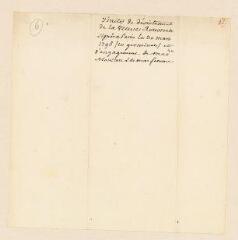 2 vues Société Rousseau (de la main de Samuel De Tournes). Traité de désistement de la veuve Rousseau, signé à Paris le 30 mars 1795 (10 germinal an III) [pièce vedette]