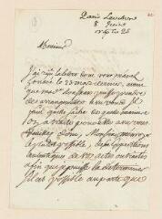 4 vues  - Levebure, Simon. Lettre autographe signée à Pierre Boin, \'de la ci-devant Société typographique de Genève\'.- 8 juin 1784. (ouvre la visionneuse)
