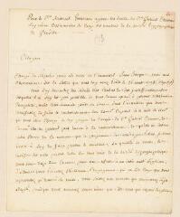 4 vues  - Thierriet, Jean-Pierre. Lettre non autographe signée à Samuel De Tournes.- 24 septembre 1794. (ouvre la visionneuse)
