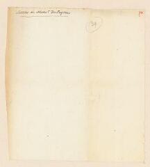 2 vues  - Société Jean-Jacques Rousseau Rousseau (de la main de Samuel De Tournes). Lettres de M. Du Peyrou [pièce vedette]. (ouvre la visionneuse)