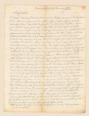 4 vues  - Du Peyrou, Pierre-Alexandre. Lettre autographe signée à la Société typographique de Genève.- 23 janvier 1779. (ouvre la visionneuse)