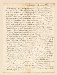 4 vues  - Du Peyrou, Pierre-Alexandre. Lettre autographe signée à la Société typographique de Genève.- 30 janvier 1779. (ouvre la visionneuse)