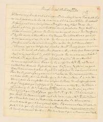 4 vues  - Du Peyrou, Pierre-Alexandre. Lettre autographe signée à la Société typographique de Genève.- 15 mai 1779. (ouvre la visionneuse)