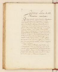 5 vues Rousseau, Jean-Jacques. Copie d'une lettre à Claude Aglancier de Saint-Germain.- vers le 12 mars 1770.