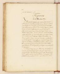 3 vues Saint-Germain, Claude Aglancier de. Copie d'une lettre à Jean-Jacques Rousseau.- 16 mars 1770.