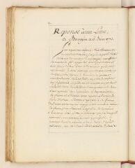 2 vues Saint-Germain, Claude Aglancier de. Copie d'une lettre à Jean-Jacques Rousseau.- 6 juin 1770.