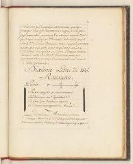 3 vues Rousseau, Jean-Jacques. Copie d'une lettre à Claude Aglancier de Saint-Germain.- 17 septembre 1770.