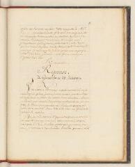 2 vues Saint-Germain, Claude Aglancier de. Copie d'une lettre à Jean-Jacques Rousseau.- 23 juillet 1770.