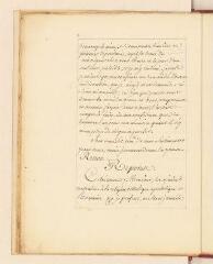 3 vues Saint-Germain, Claude Aglancier de. Copie d'une lettre signée à Jean-Jacques Rousseau.- [vers le 9 novembre 1768].