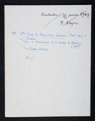 37 vues  - Notes pour le 2e cours de linguistique générale, 1908-1909 (?). Les langues celtiques (ouvre la visionneuse)