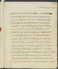 4 vues [Voltaire]. Lettre autographe non signée à Théodore Tronchin, à Genève.- Lausanne, 8 janvier [1758]