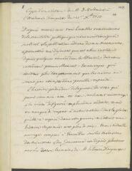 4 vues Voltaire. Copie d’une lettre, de la main de François Tronchin, à l'Académie Française.- 21 décembre 1755