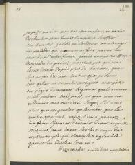 4 vues [Voltaire]. Lettre autographe non signée à [François] Tronchin, à Genève. - Aux Délices 