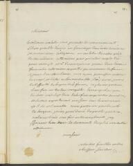 4 vues V[oltaire]. Lettre autographe, signée d’une initiale, à [François] Tronchin, à Genève.- [16 janvier 1755] (avec taxe postale)