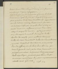 4 vues V[oltaire]. Lettre autographe, signée d'une initiale, [à François Tronchin].- 17 décembre [1758]