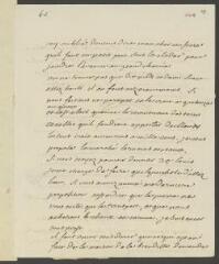6 vues [Voltaire]. Lettre autographe non signée à [François] Tronchin.- [Fin septembre ou début octobre 1759]