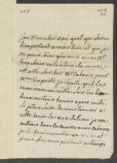 4 vues [Denis, Marie-Louise]. Lettre autographe non signée à [François] Tronchin, aux Délices.- [Derniers jours de février 1768]