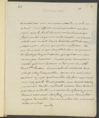 4 vues [Voltaire]. Lettre autographe non signée à [François] Tronchin, rue des Chaudronniers, [à Genève].- 
