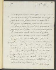 4 vues V[oltaire]. Lettre autographe, signée d'une initiale, à [Jean-]Robert Tronchin, à Lyon.- Aux Délices, 9 [octobre 1756] (taxe et marque postales)