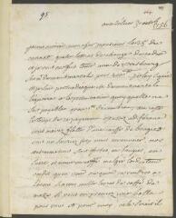 4 vues [Voltaire]. Lettre autographe non signée [à Jean-Robert Tronchin].- Aux Délices, 30 octobre [1756] ()