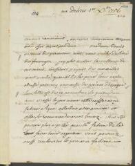 4 vues V[oltaire]. Lettre autographe, signée d'une initiale, à [Jean-]Robert Tronchin, à Lyon.- 1er décembre [1756] (taxe et marque postales)