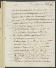 4 vues  - [Voltaire]. Lettre autographe non signée [à Jean-Robert Tronchin].- Lausanne, 20 [décembre 1757] (ouvre la visionneuse)