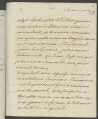 4 vues  - V[oltaire]. Lettre autographe, signée d\'une initiale, [à Jean-Robert Tronchin].- Lausanne, 17 janvier [1758] (ouvre la visionneuse)