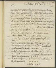 4 vues  - [Voltaire]. Lettre autographe non signée à [Jean-Robert] Tronchin, à Lyon.- [Aux Délices, 9 décembre 1758] (ouvre la visionneuse)