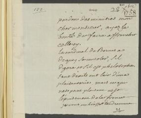 2 vues  - V[oltaire]. Billet autographe, signé d\'une initiale, [à Jean-Robert Tronchin].- 23 [décembre 1758] (ouvre la visionneuse)