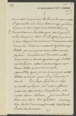 4 vues  - V[oltaire]. Lettre autographe, signée d\'une initiale, [à Jean-Robert Tronchin].- Montriond, 27 mars [1757] (ouvre la visionneuse)