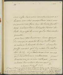 4 vues V[oltaire]. Lettre autographe, doublement signée d'une initiale, à [Jean-]Robert Tronchin, à Lyon.- Lausanne, 1er septembre [1757] (taxe et marque postales)