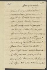 4 vues V[oltaire]. Lettre autographe, signée d'une initiale, [à Ami Camp].- Ferney, 14 avril [1762]