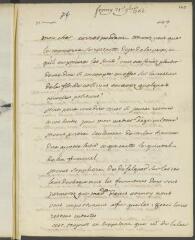 4 vues  - V[oltaire]. Lettre autographe, signée d\'une initiale, l\'adresse de la main de Jean-Louis Wagniere, à [Ami] Camp, à Lyon.- Ferney, 21 novembre 1762 (taxe et marque postales) (ouvre la visionneuse)