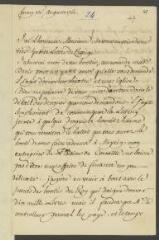 4 vues  - V[oltaire]. Lettre de la main de Jean-Louis Wagnière, signée d\'une initiale, les deux dernières lignes et la subscription autographes, [à Jean-Robert Tronchin].- Ferney, 14 août 1761 (ouvre la visionneuse)