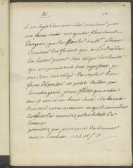 4 vues  - V[oltaire]. Lettre autographe, signée d\'une initiale, à [Ami] Camp, à Lyon.- [Mi-février 1762] (taxe et marque postales) (ouvre la visionneuse)