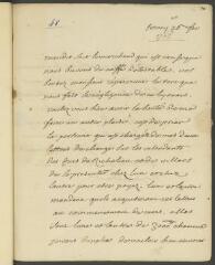 4 vues  - [Voltaire]. Lettre autographe non signée l\'adresse de la main de Jean-Louis Wagnière, à [Ami] Camp, à Lyon.- Ferney, 26 février [1762] (taxe et marque postales) (ouvre la visionneuse)