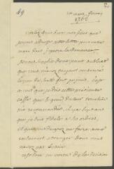 4 vues  - V[oltaire]. Lettre autographe, doublement signée d\'une initiale, [à Ami Camp].- Ferney, 1er mars [1762] (ouvre la visionneuse)
