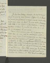 4 vues  - [Grimm, Friedrich Melchior]. Lettre autographe non signée [à François Tronchin].- Paris, 14 février 1779 (ouvre la visionneuse)