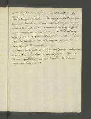 2 vues  - [Tronchin, François]. Copie autographe non signée d\'une lettre à [Friedrich Melchior] Grimm, à Paris.- 25 avril 1779 (ouvre la visionneuse)